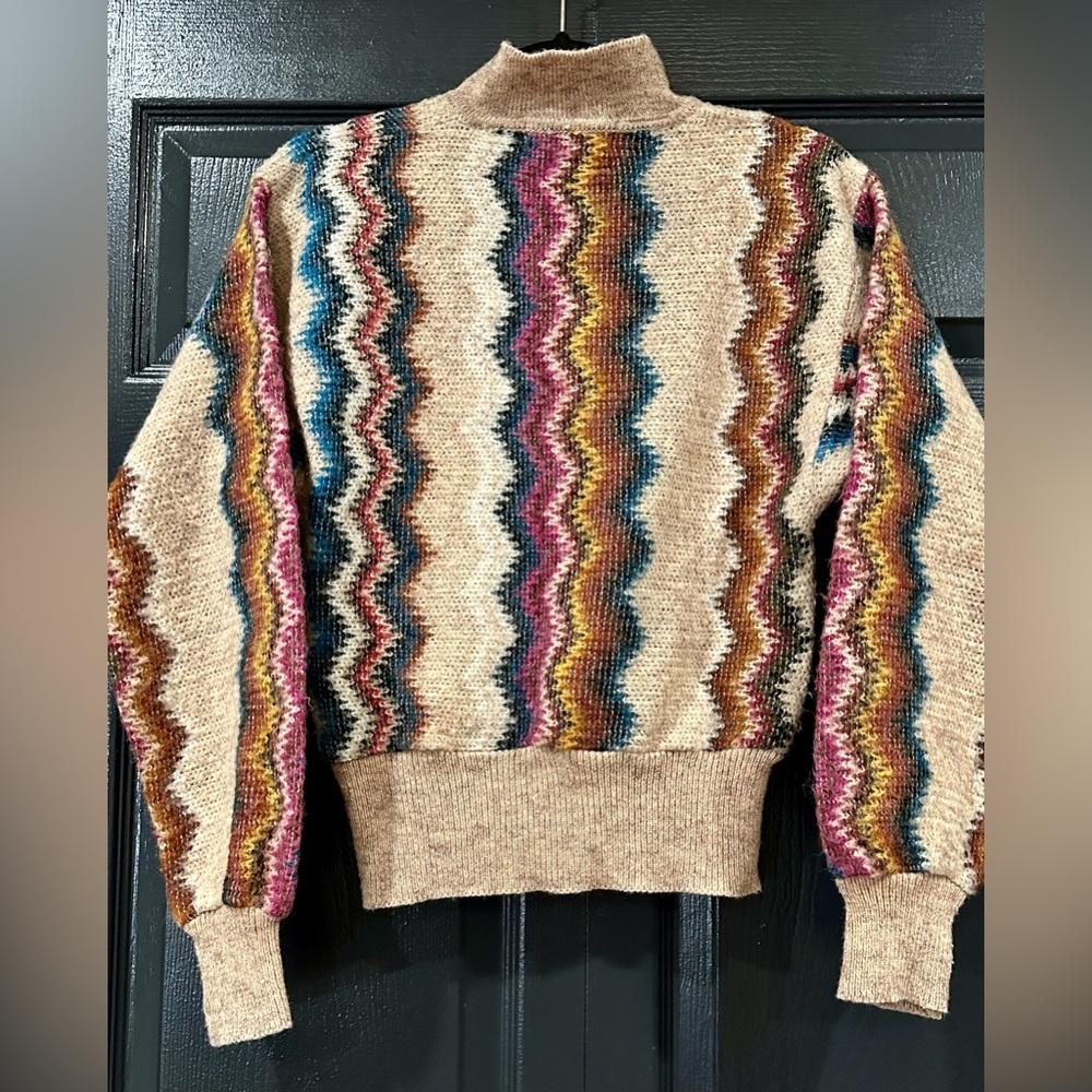 Vintage 20 ANS Mariea Kim Womens Size M Multicolor Knit Pullover Sweater 80’s - Picture 8 of 9